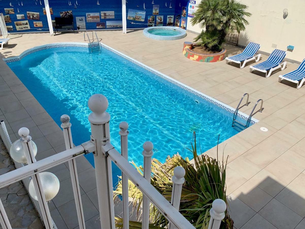 Amerique Hotel Palavas - Piscine - Plage Zewnętrze zdjęcie